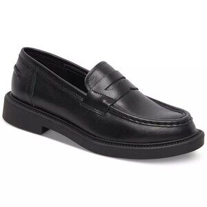 Aqua College Hearty Black Leather Waterproof Loafer NIB